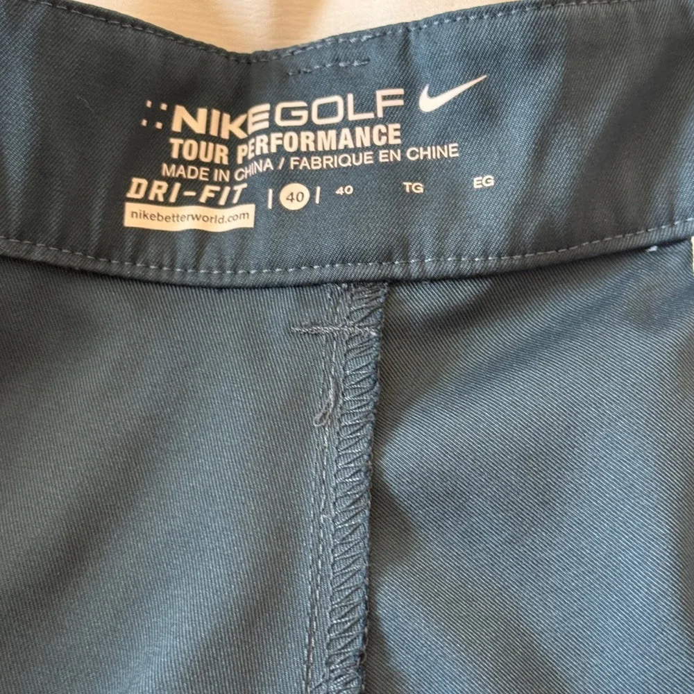 Nike Golf Dri-FIT Tour Performance Shorts Men’s 40 Blue Athletic Golf